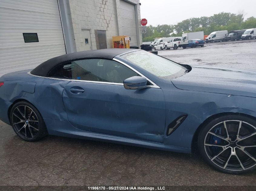 2019 BMW 8 Series M850I xDrive VIN: WBAFY4C52KBX39151 Lot: 11986170