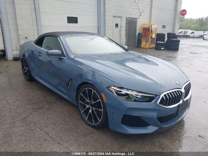 2019 BMW 8 Series M850I xDrive VIN: WBAFY4C52KBX39151 Lot: 11986170