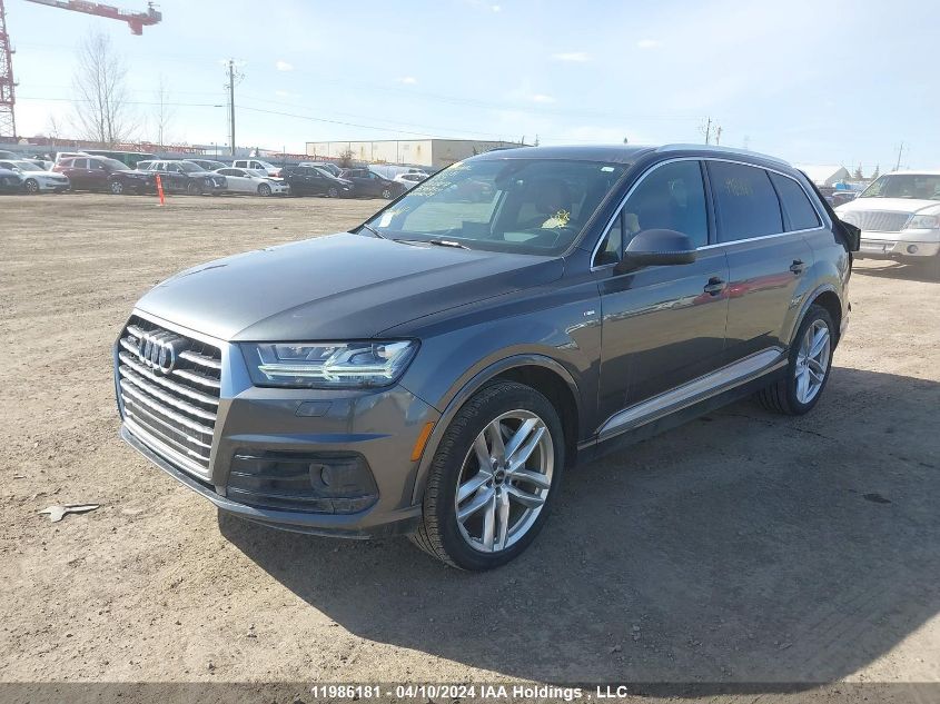 2017 Audi Q7 Technik S-Line VIN: WA1WAAF70HD042927 Lot: 11986181