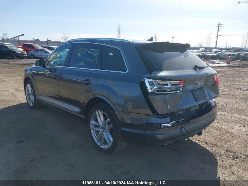 2017 Audi Q7 Technik S-Line VIN: WA1WAAF70HD042927 Lot: 11986181