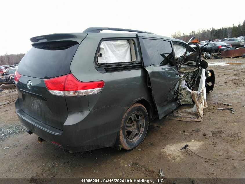 2013 Toyota Sienna V6 7 Passenger VIN: 5TDZK3DC1DS351462 Lot: 11986201