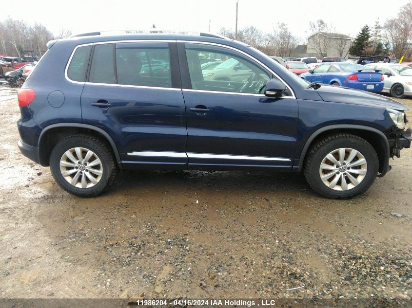 2014 Volkswagen Tiguan VIN: WVGJV3AX3EW531079 Lot: 11986204