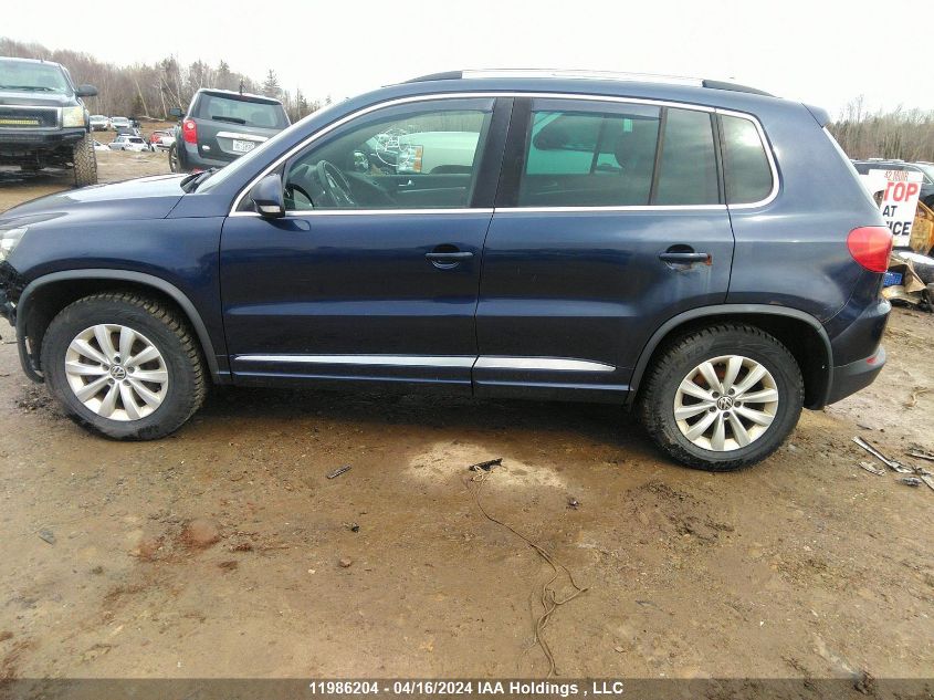 2014 Volkswagen Tiguan VIN: WVGJV3AX3EW531079 Lot: 11986204