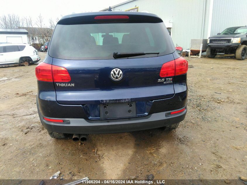 2014 Volkswagen Tiguan VIN: WVGJV3AX3EW531079 Lot: 11986204