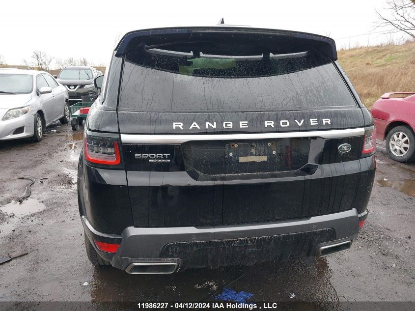 2018 Land Rover Range Rover Sport VIN: SALWR2RK2JA191389 Lot: 11986227