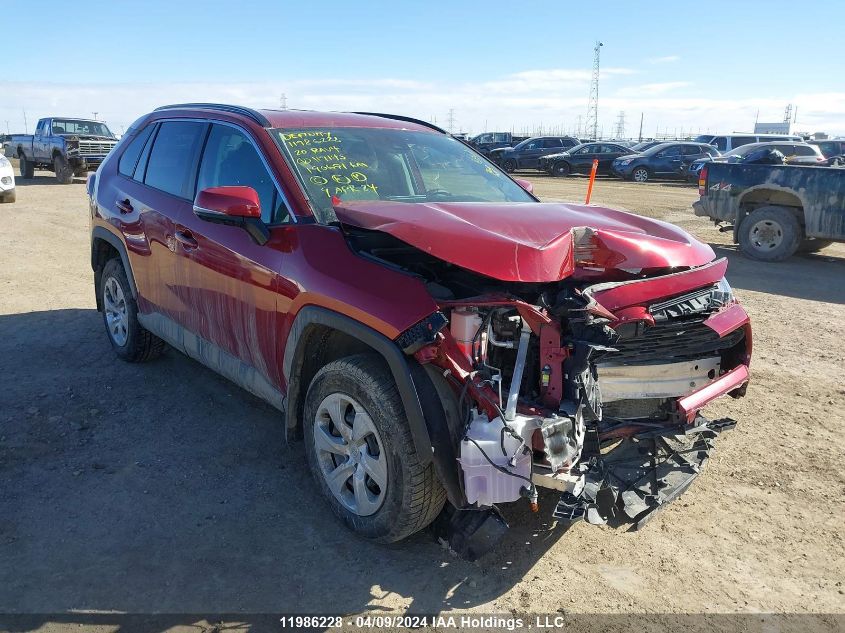 2020 Toyota Rav4 Le VIN: 2T3B1RFV9LW119145 Lot: 11986228