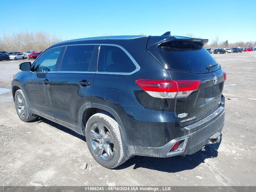 2018 Toyota Highlander VIN: 5TDDZRFH1JS833300 Lot: 11986245