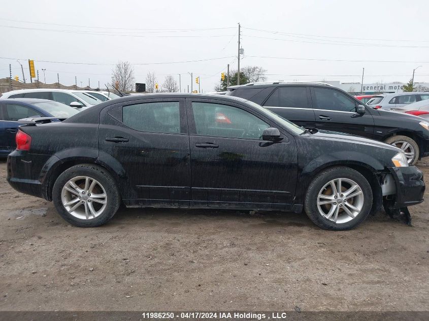 2014 Dodge Avenger Sxt VIN: 1C3CDZCBXEN121622 Lot: 11986250