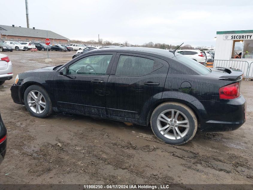 2014 Dodge Avenger Sxt VIN: 1C3CDZCBXEN121622 Lot: 11986250