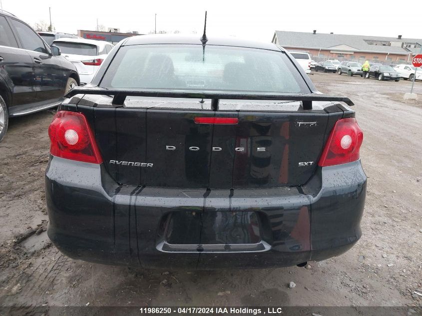 2014 Dodge Avenger Sxt VIN: 1C3CDZCBXEN121622 Lot: 11986250