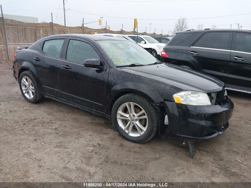 2014 Dodge Avenger Sxt VIN: 1C3CDZCBXEN121622 Lot: 11986250