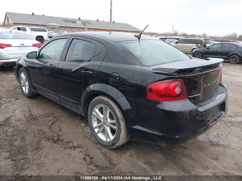 2014 Dodge Avenger Sxt VIN: 1C3CDZCBXEN121622 Lot: 11986250