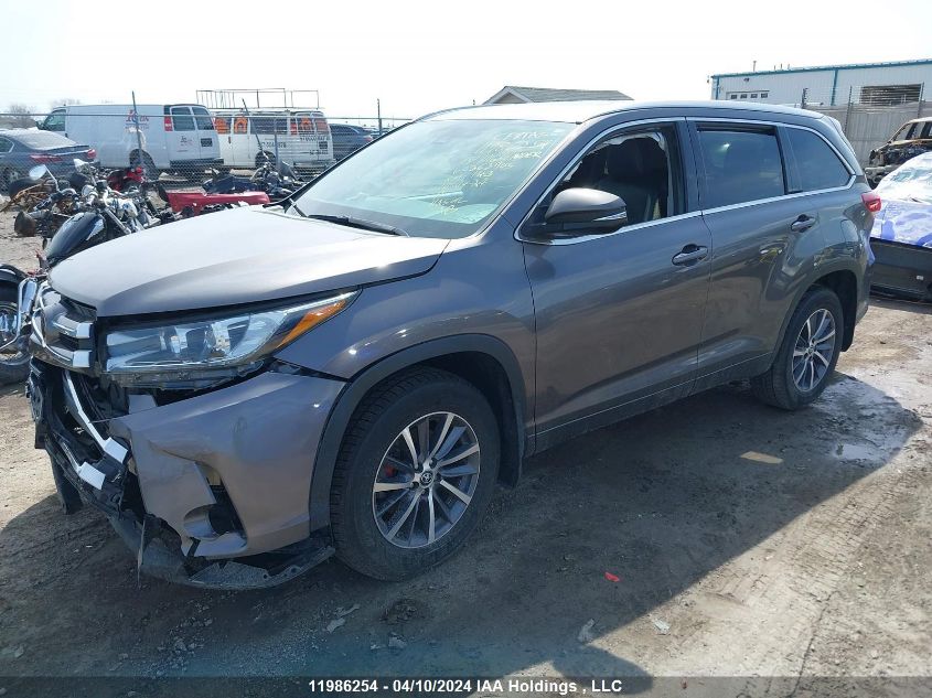 2017 Toyota Highlander Se/Xle VIN: 5TDJZRFH1HS363945 Lot: 11986254