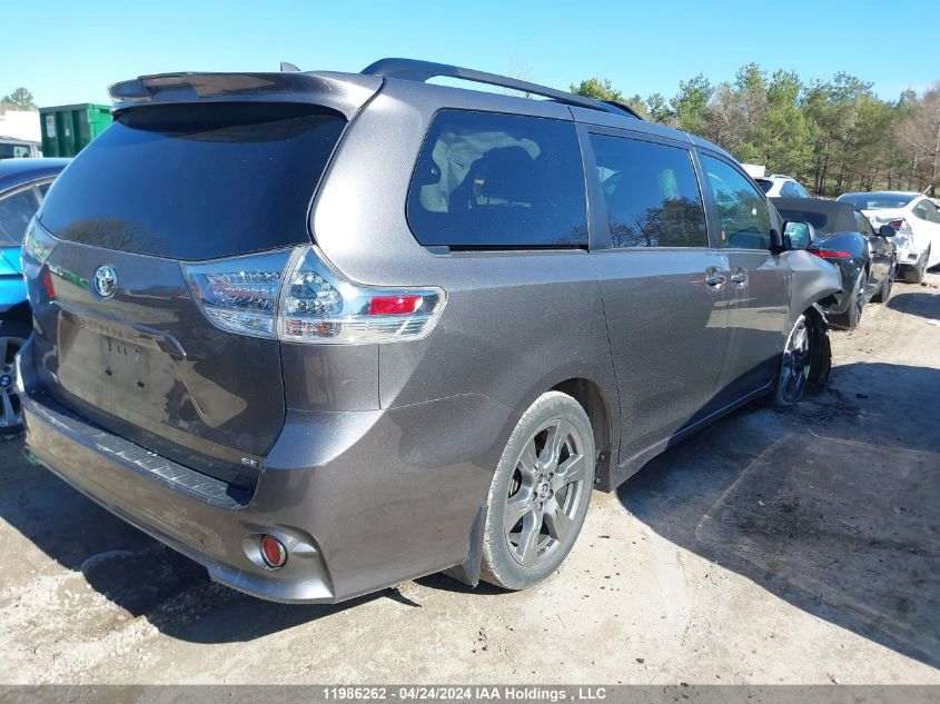 2019 Toyota Sienna Se 8-Passenger VIN: 5TDXZ3DC7KS981521 Lot: 11986262