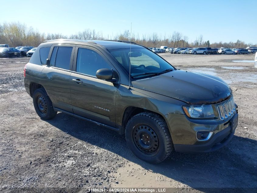 2015 Jeep Compass VIN: 1C4NJDAB6FD381932 Lot: 11986267