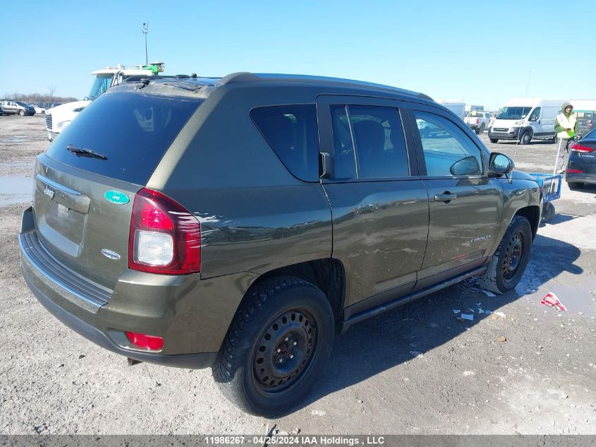 2015 Jeep Compass VIN: 1C4NJDAB6FD381932 Lot: 11986267