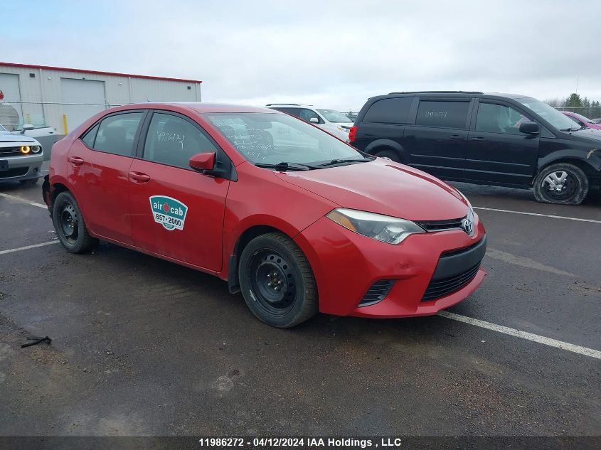 2015 Toyota Corolla L/Le/Le Pls/Prm/S/S Pls VIN: 2T1BURHE7FC421911 Lot: 11986272