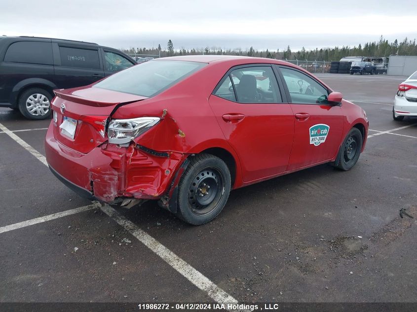 2015 Toyota Corolla L/Le/Le Pls/Prm/S/S Pls VIN: 2T1BURHE7FC421911 Lot: 11986272