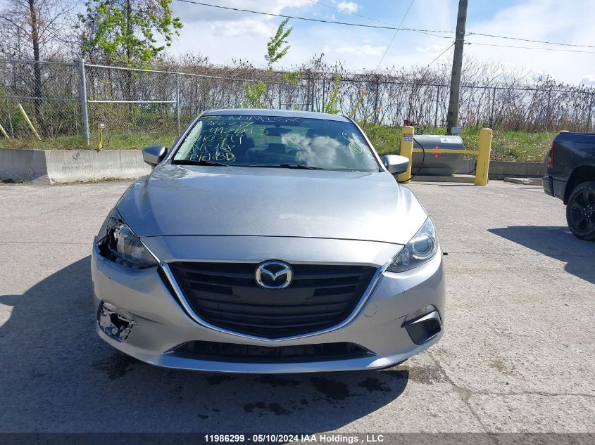 2014 Mazda Mazda3 VIN: 3MZBM1U78EM110399 Lot: 11986299