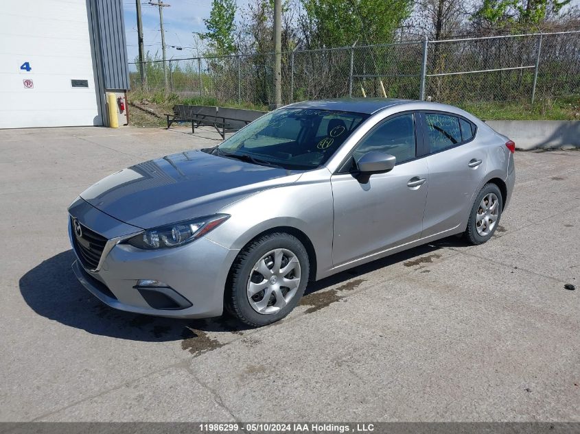 2014 Mazda Mazda3 VIN: 3MZBM1U78EM110399 Lot: 11986299