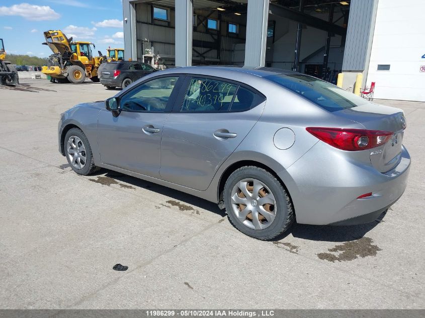 2014 Mazda Mazda3 VIN: 3MZBM1U78EM110399 Lot: 11986299