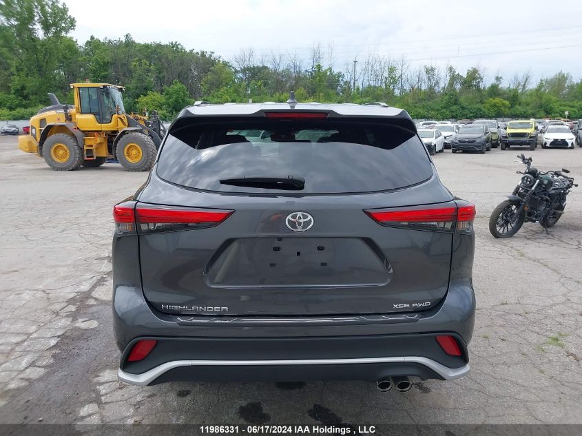 2023 Toyota Highlander L/Le/Xle/Limited/Platinum/Xse VIN: 5TDKDRBH9PS502579 Lot: 11986331