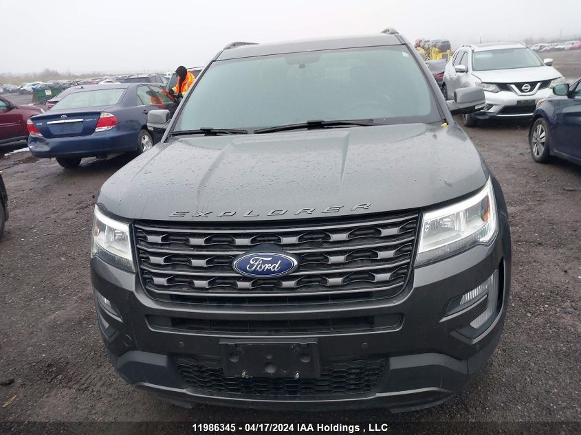 2017 Ford Explorer Xlt VIN: 1FM5K8D82HGC63877 Lot: 11986345