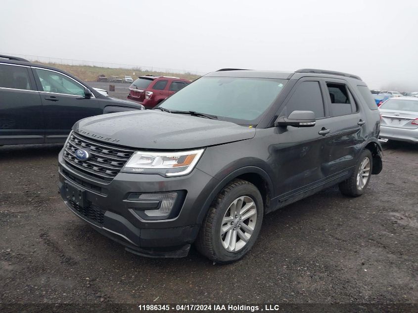 2017 Ford Explorer Xlt VIN: 1FM5K8D82HGC63877 Lot: 11986345