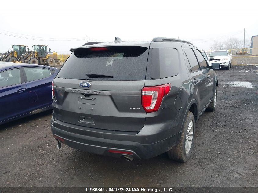 2017 Ford Explorer Xlt VIN: 1FM5K8D82HGC63877 Lot: 11986345