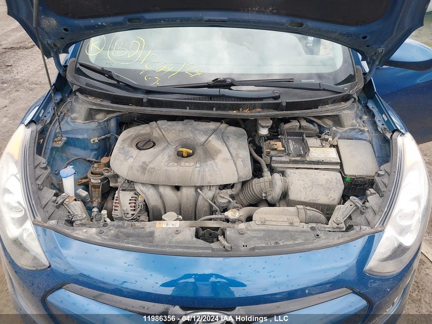 2014 Hyundai Elantra Gt VIN: KMHD25LH8EU175683 Lot: 11986356