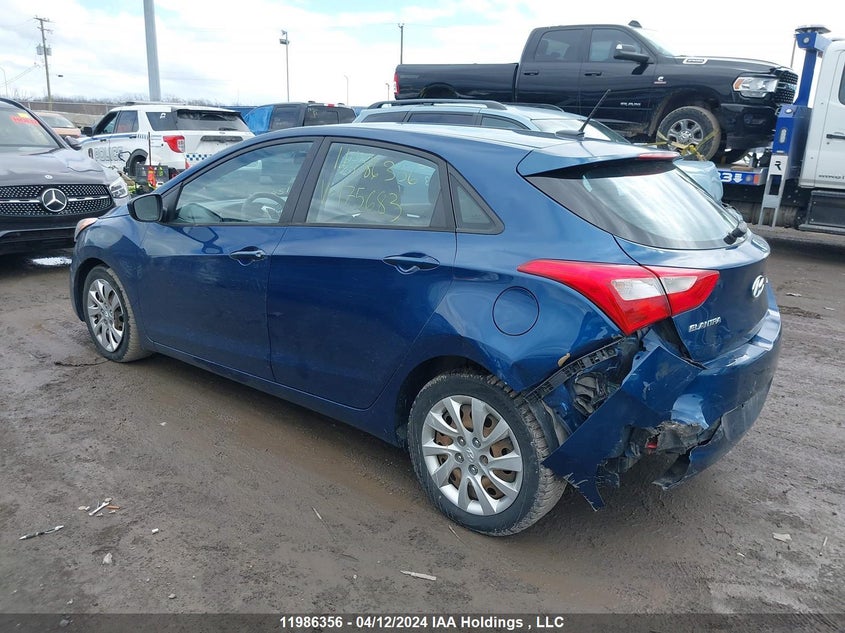 2014 Hyundai Elantra Gt VIN: KMHD25LH8EU175683 Lot: 11986356