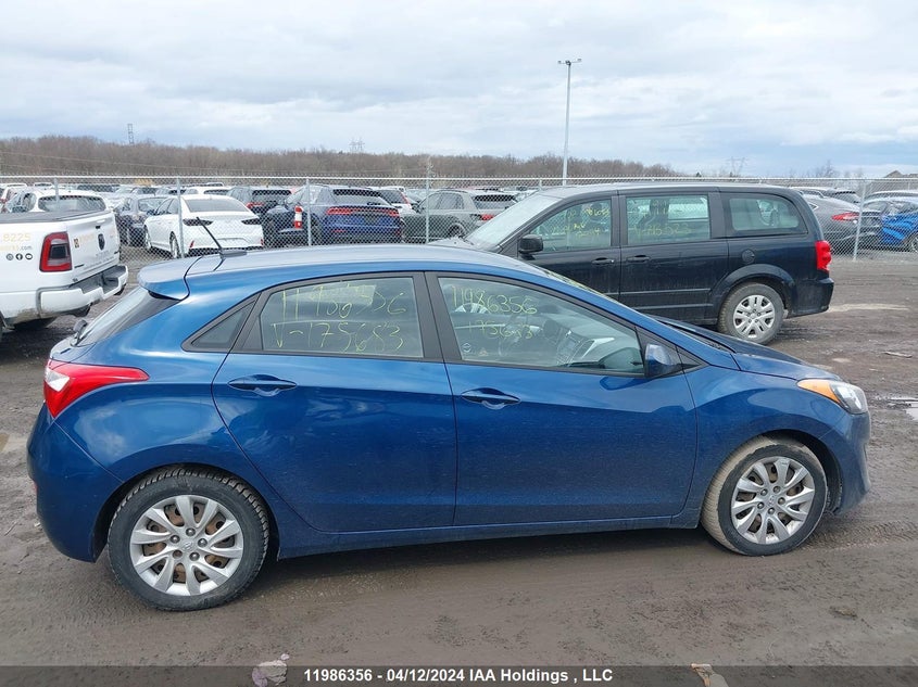 2014 Hyundai Elantra Gt VIN: KMHD25LH8EU175683 Lot: 11986356