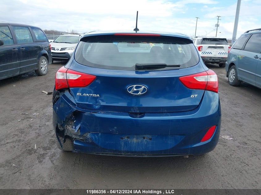 2014 Hyundai Elantra Gt VIN: KMHD25LH8EU175683 Lot: 11986356