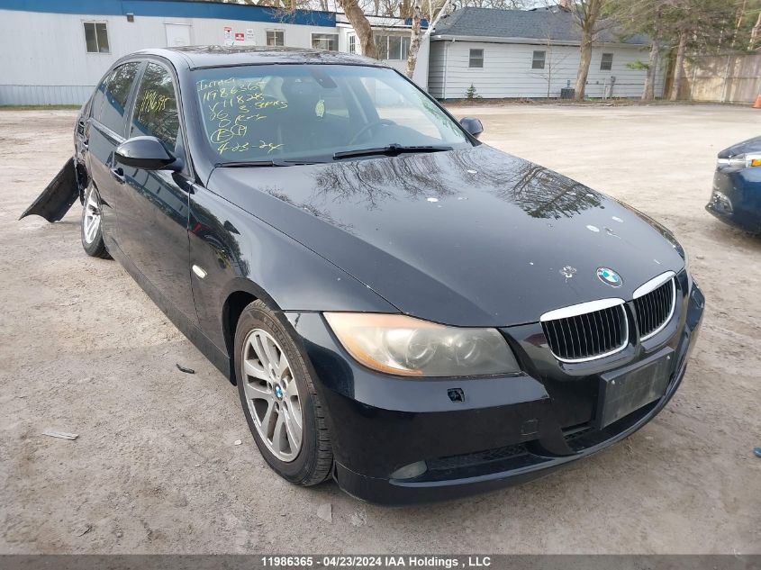 2006 BMW 3 Series VIN: WBAVD13586KV11828 Lot: 11986365