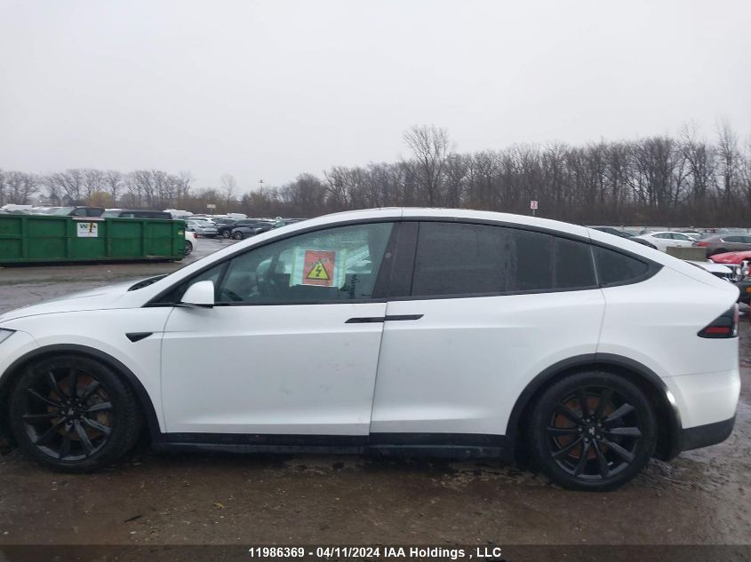 2023 Tesla Model X VIN: 7SAXCBE52PF399417 Lot: 11986369