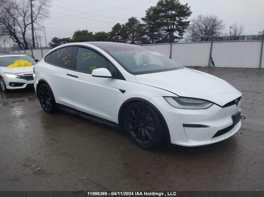 2023 Tesla Model X VIN: 7SAXCBE52PF399417 Lot: 11986369