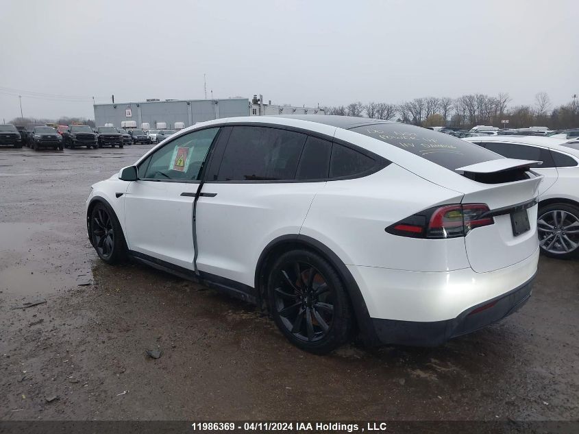 2023 Tesla Model X VIN: 7SAXCBE52PF399417 Lot: 11986369