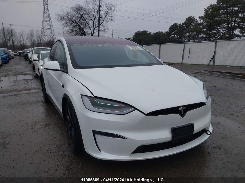 2023 Tesla Model X VIN: 7SAXCBE52PF399417 Lot: 11986369