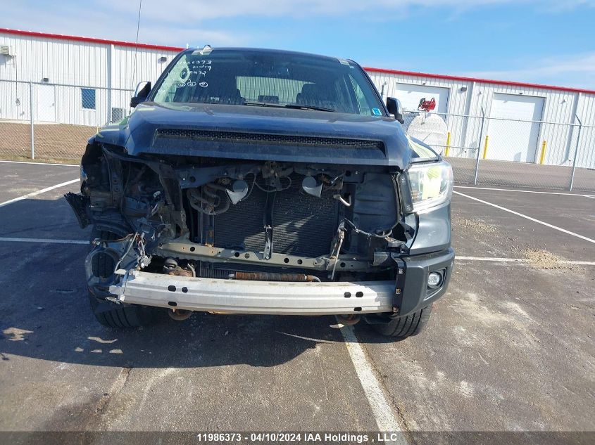 2018 Toyota Tundra Crewmax 1794/Platinum VIN: 5TFAY5F11JX718272 Lot: 11986373