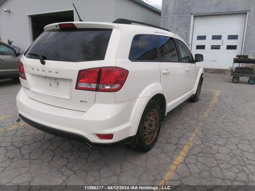 2014 Dodge Journey Sxt VIN: 3C4PDCCG4ET109424 Lot: 11986377