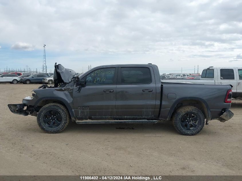 2022 Ram 1500 Rebel VIN: 1C6SRFLT9NN117665 Lot: 11986402