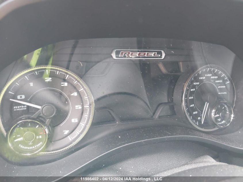 2022 Ram 1500 Rebel VIN: 1C6SRFLT9NN117665 Lot: 11986402