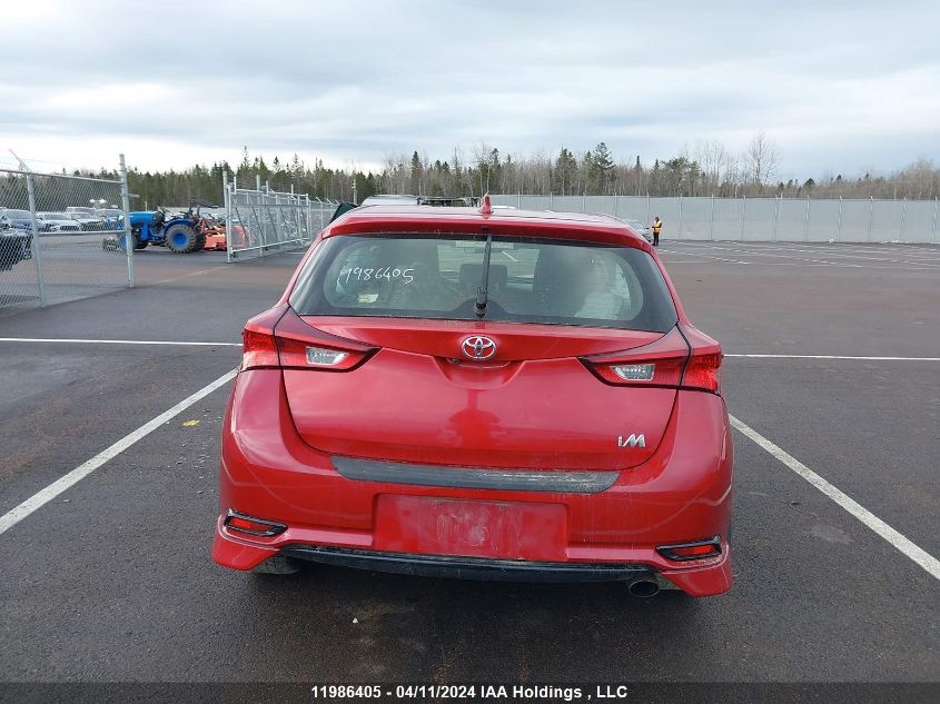 2017 Toyota Corolla Im VIN: JTNKARJE3HJ530534 Lot: 11986405