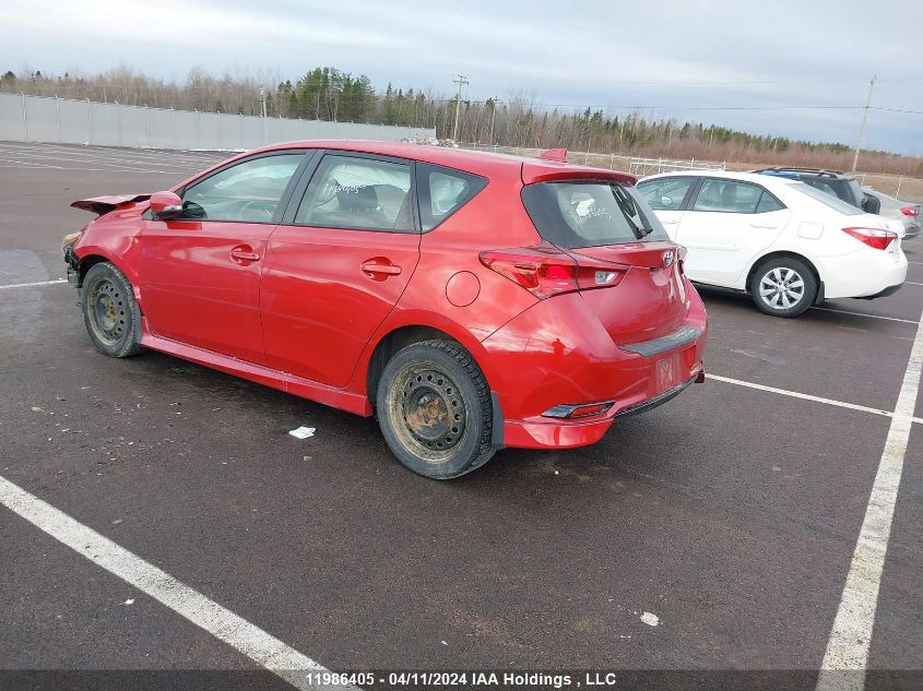 2017 Toyota Corolla Im VIN: JTNKARJE3HJ530534 Lot: 11986405