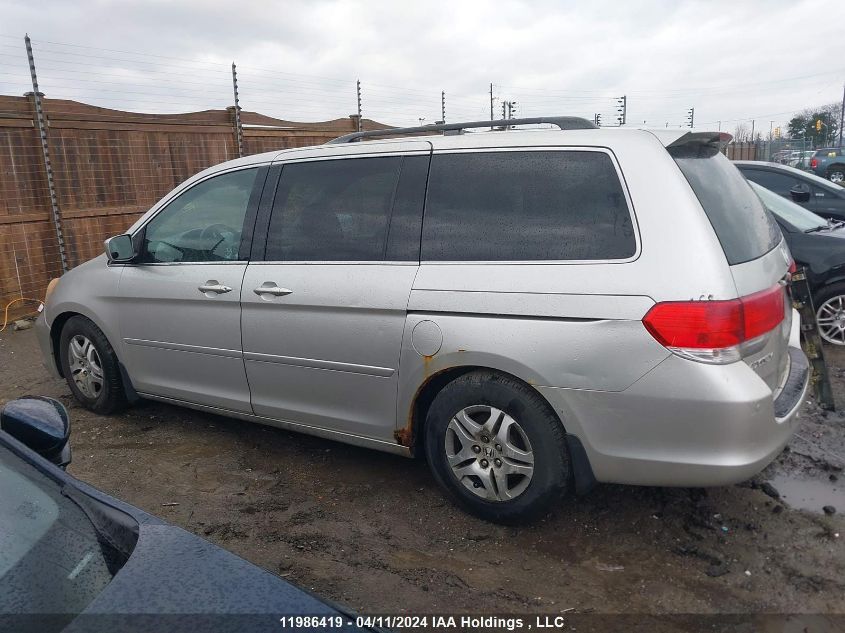 2008 Honda Odyssey Touring VIN: 5FNRL388X8B501260 Lot: 39206845