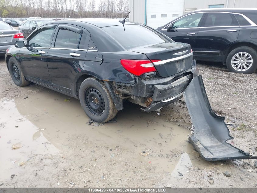 2013 Chrysler 200 Limited VIN: 1C3CCBCG1DN772125 Lot: 11986429