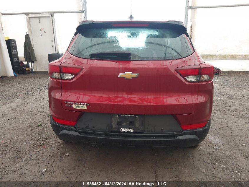 2021 Chevrolet Trailblazer VIN: KL79MNSL1MB070937 Lot: 11986432