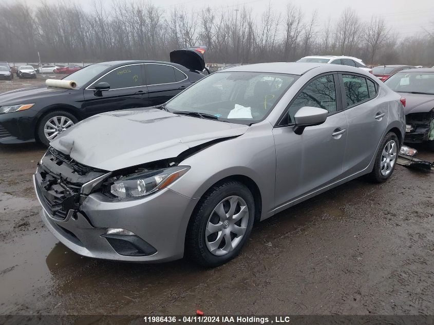 2015 Mazda Mazda3 VIN: 3MZBM1U7XFM209565 Lot: 11986436