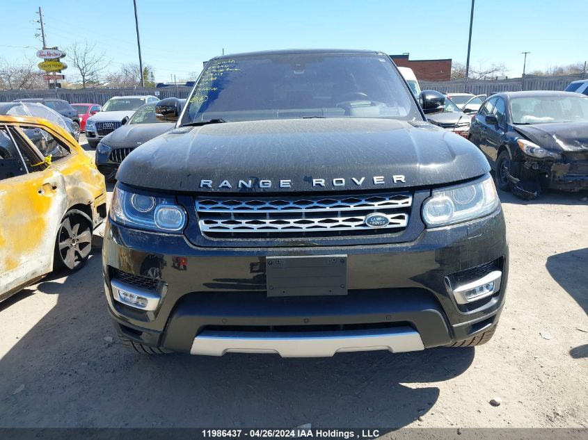 2016 Land Rover Range Rover Sport VIN: SALWR2KF1GA119279 Lot: 11986437