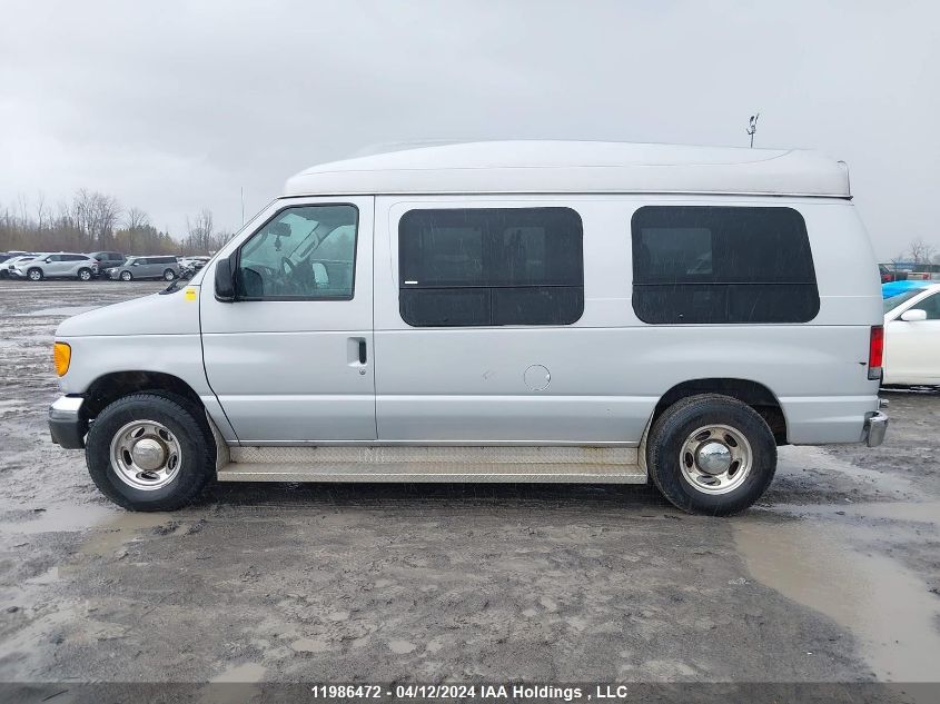 2007 Ford Econoline E250 Van VIN: 1FDNE24LX7DB01262 Lot: 11986472